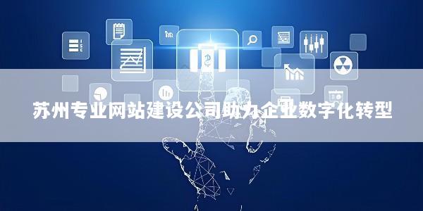 苏州专业网站建设公司助力企业数字化转型